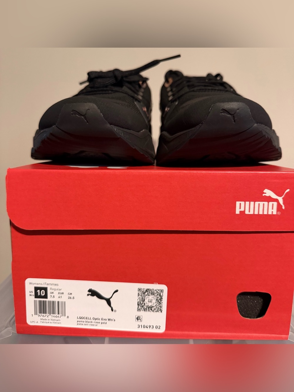 Puma Black Women's Athletic Sneakers